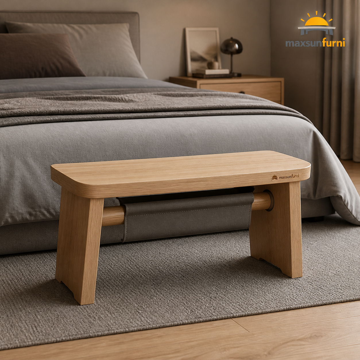 Maxsunfurni™ WarmArc Footstool