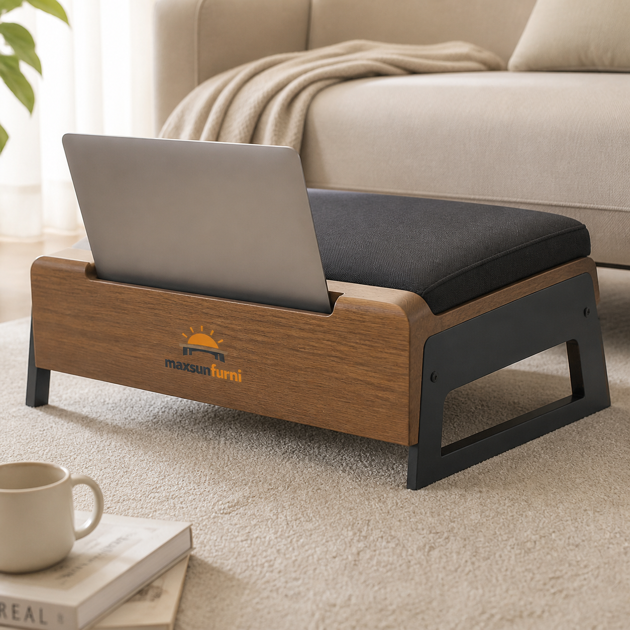 Maxsunfurni™ BridgeCore Laptop Stool