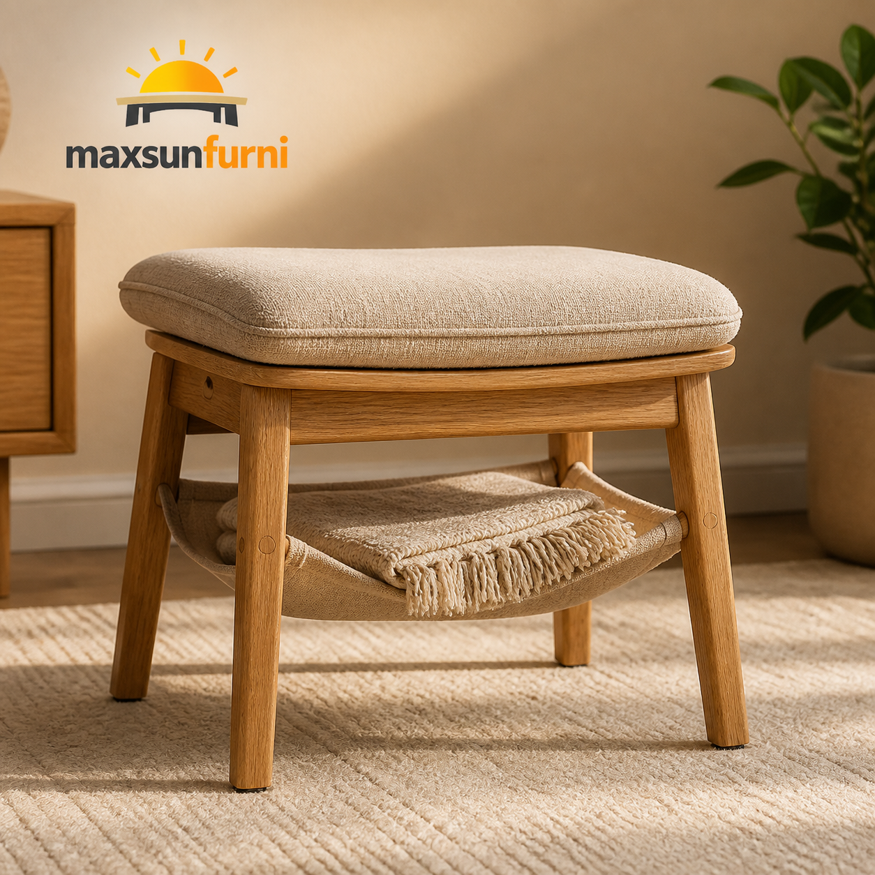 Maxsunfurni™ AfterGlow Nest Stool