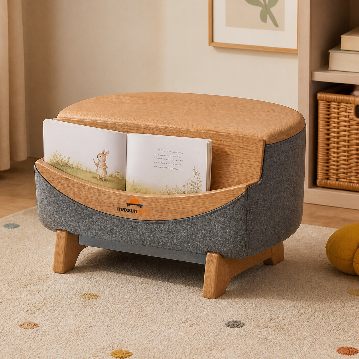 Maxsunfurni™ Twilight Reading Stool